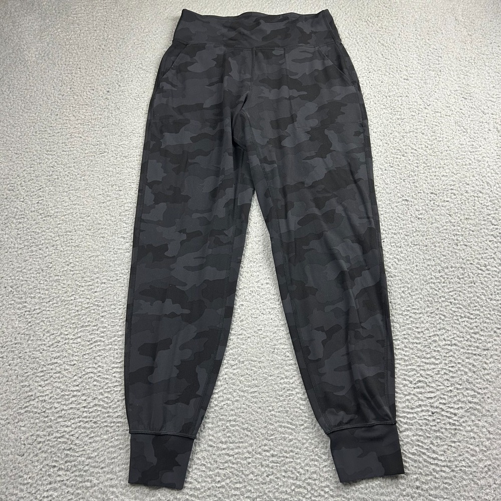 Lululemon Pants Womens 8 Black Camo Align High Rise Leggings Yoga Athletic